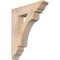 Ekena Millwork Legacy Traditional Smooth Bracket, Douglas Fir, 3 1/2"W x 16"D x 20"H BKT04X16X20LEC01SDF - alternate 1